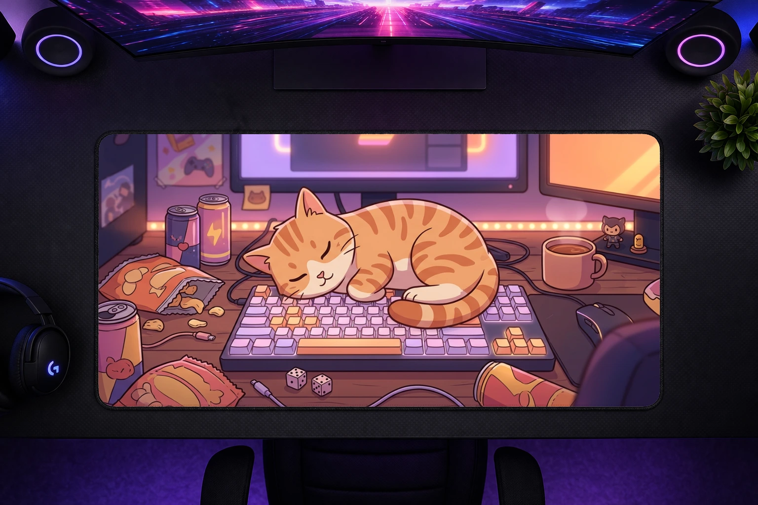 Example gaming pad design 20